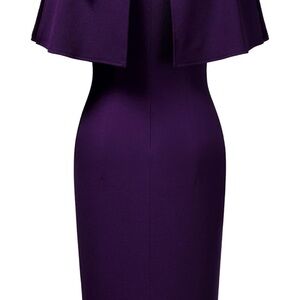 Batwing Cape Party Dress